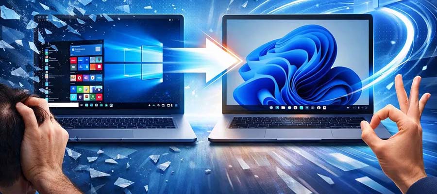 Cómo pasar de Windows 10 a Windows 11 sin volverse loco
