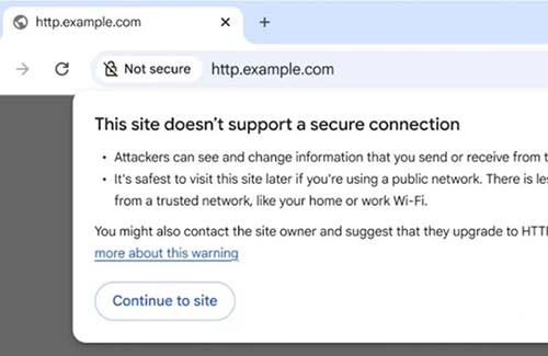 Chrome activará por defecto Usar siempre conexión segura
